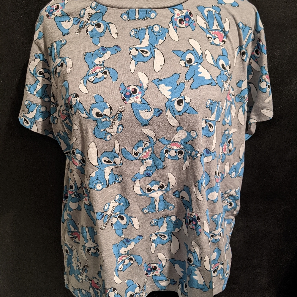 Disney Lilo & Stitch Patterned T shirt